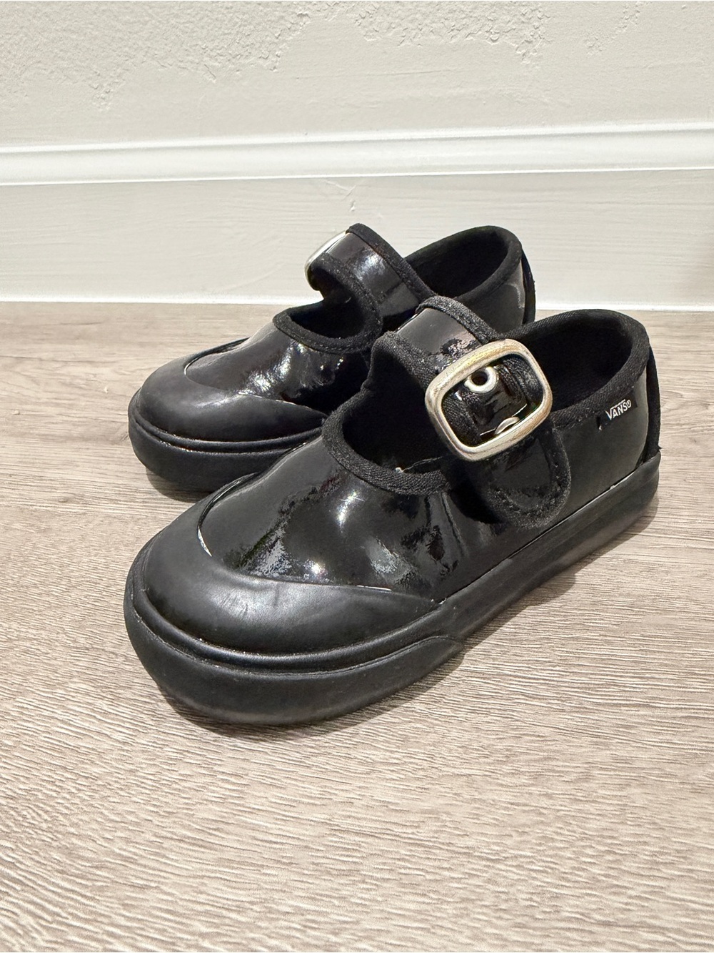 VANS Patent Leather Toddler Mary Jane Shoe